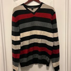 Express large sweater - stripes multi